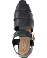 Journee Collection Women's Cailinna Caged Flats