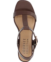 Journee Collection Women's Matildaa Platform Wedge Sandals