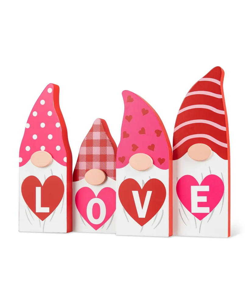 Gnome Valentine Centerpiece Valentine Table Arrangement Valentine Table  Decor Valentine Decor Heart Table Decor Valentines Gift 