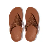 FitFlop Women's Lulu Glitter Toe-Thongs Sandal