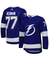 Men's adidas Victor Hedman Blue Tampa Bay Lightning Home Authentic Pro Player Jersey