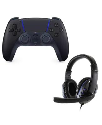 PS5 DualSense Controller with Wired Universal Headset