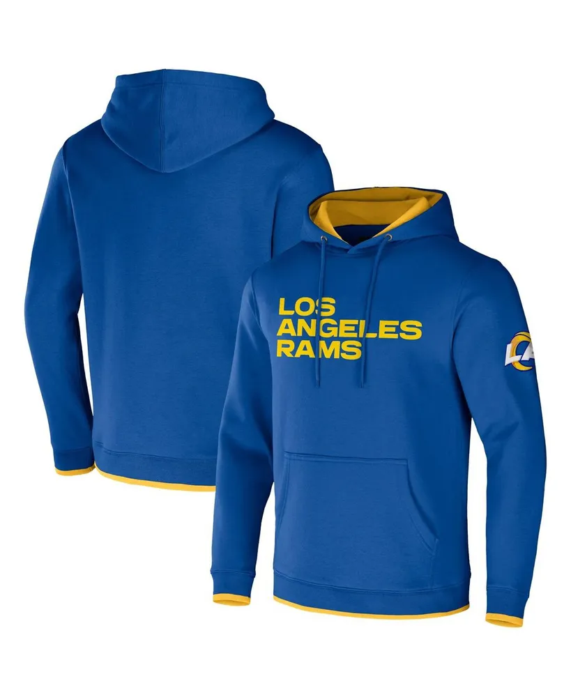 Men's Nfl x Darius Rucker Collection by Fanatics Royal Los Angeles Rams Pullover Hoodie