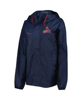 Women's Columbia Navy St. Louis Cardinals Flash Challenger Windbreaker Jacket