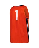 Men's Nike Orange Illinois Fighting Illini Replica Basketball Jersey