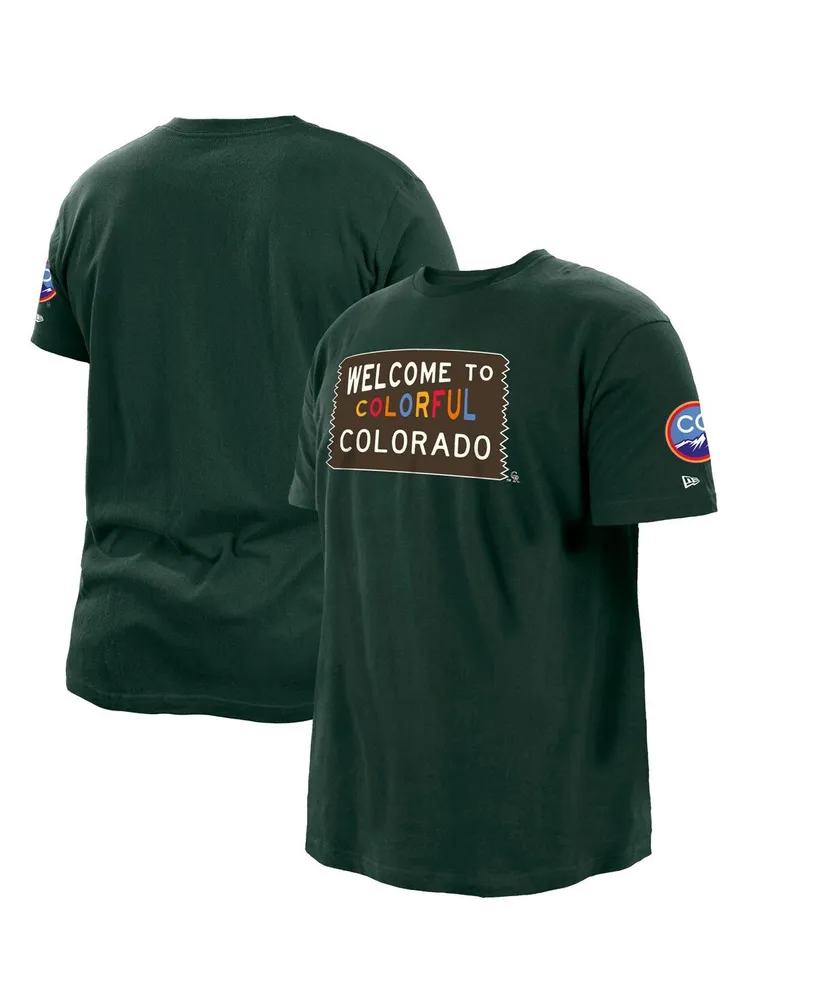 Men's New Era Green Colorado Rockies City Connect Big and Tall T-shirt