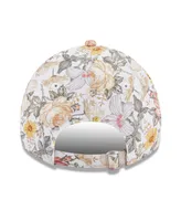 Women's New Era Cream Washington Commanders Bloom 9TWENTY Adjustable Hat