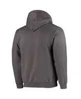 Men's Charcoal Rochester Knighthawks Solid Pullover Hoodie