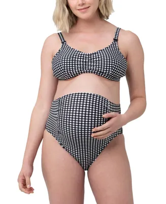 Ripe Maternity Check Nursing Bikini