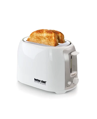 Better Chef Cool Touch Wide Slot Toaster with Modern Design