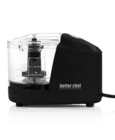 Better Chef 1.5 Cup Safety Lock Compact Chopper in Black