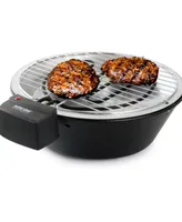 Better Chef Indoor Outdoor 14 in Tabletop Electric Barbecue Grill