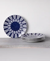 Noritake Bluefjord Set of 4 Salad Plates