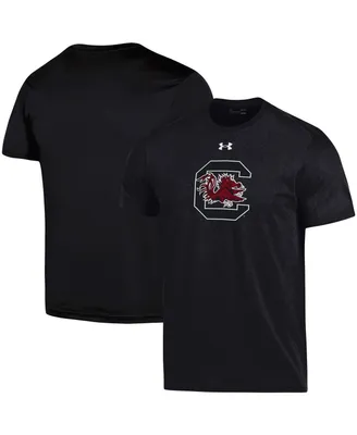 Men's Under Armour Black South Carolina Gamecocks School Logo Cotton T-shirt