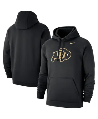 Men's Nike Black Colorado Buffaloes Logo Club Pullover Hoodie