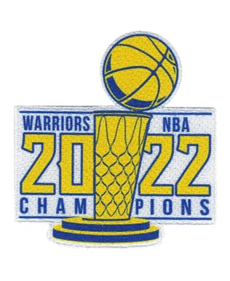 Golden State Warriors 2022 Nba Finals Champions Bold Trophy FanPatch