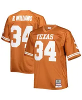 Men's Mitchell & Ness Ricky Williams Texas Orange Longhorns Big and Tall Legacy Jersey