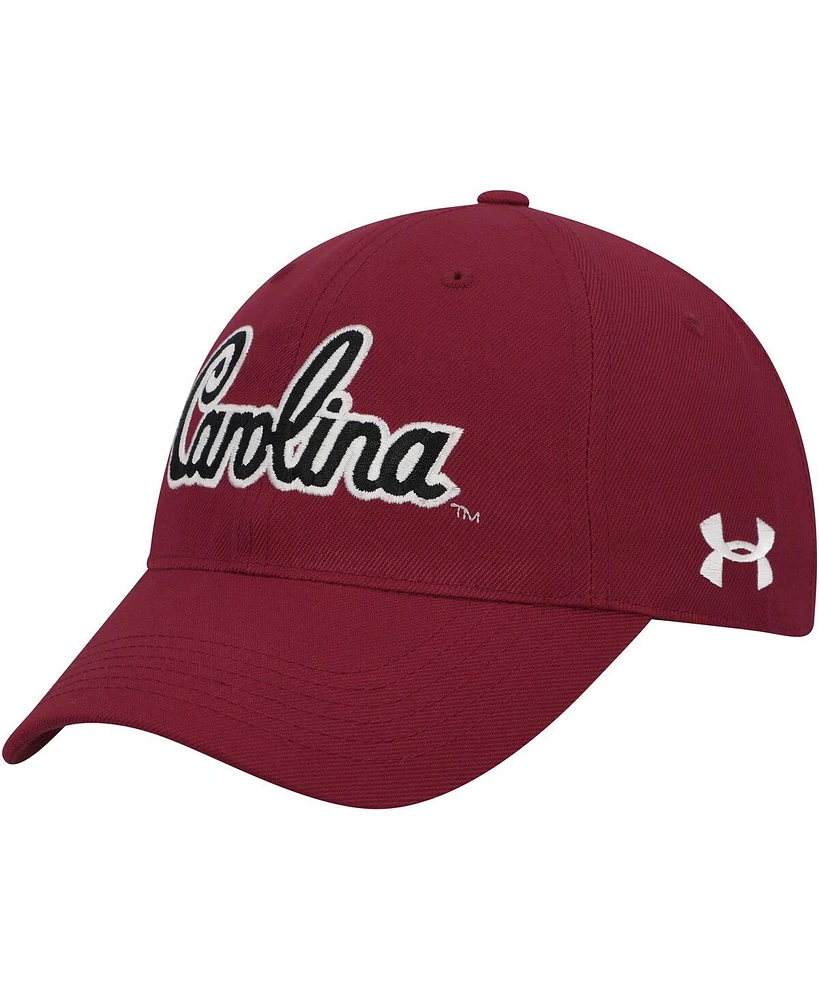 Men's Under Armour Garnet South Carolina Gamecocks Classic Adjustable Hat