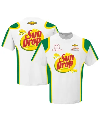 Men's Jr Motorsports Official Team Apparel White Dale Earnhardt Jr. Sun Drop Uniform T-shirt