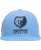 Men's Mitchell & Ness Light Blue Memphis Grizzlies Side Core 2.0 Snapback Hat