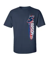 Men's Hendrick Motorsports Team Collection Navy Kyle Larson Hendrickcars.Com Stars and Stripes T-shirt