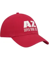 Men's '47 Brand Red Super Bowl Lvii Script Clean Up Adjustable Hat