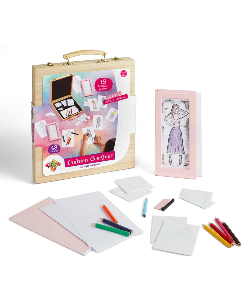 Geoffrey's Toy Box Kids Fashion Designer Activity Drawing Kit Set, Created for Macy's