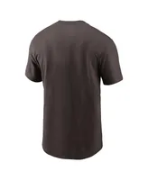 Men's Nike Brown Cleveland Browns Muscle T-shirt