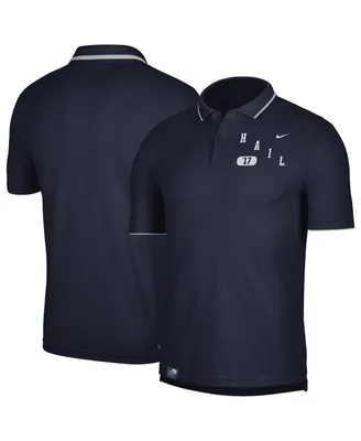 Men's Nike Navy Michigan Wolverines Wordmark Performance Polo Shirt