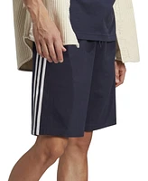 adidas Men's Essentials Single Jersey 3-Stripes 10" Shorts