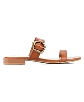 New York & Company Helga Women's Big Buckle Sandal