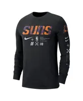 Men's Nike Black Phoenix Suns Essential Air Traffic Control Long Sleeve T-shirt