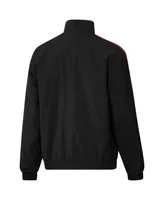 Men's adidas Black and Red Atlanta United Fc 2023 On-Field Anthem Full-Zip Reversible Team Jacket