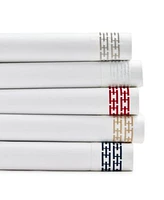 Hotel Collection Chain Links Embroidered 100 Pima Cotton Sheet Sets Exclusively At Macys