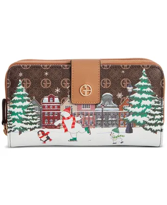 Giani Bernini Bears on Ice All in One Wallet, Created for Macy's