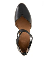 Gentle Souls Women's Orya Wedge Pointy Toe Espadrille Sandals