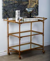 Brass Iron Bar Cart