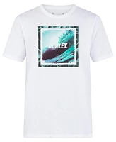 Hurley Men's Everyday Wave Hello Short Sleeves T-shirt