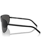 Prada Rectangular Men's Sunglasses, Pr 69ZS