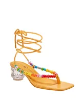 Katy Perry Women's The Cubie Bead Lace Up Sandals