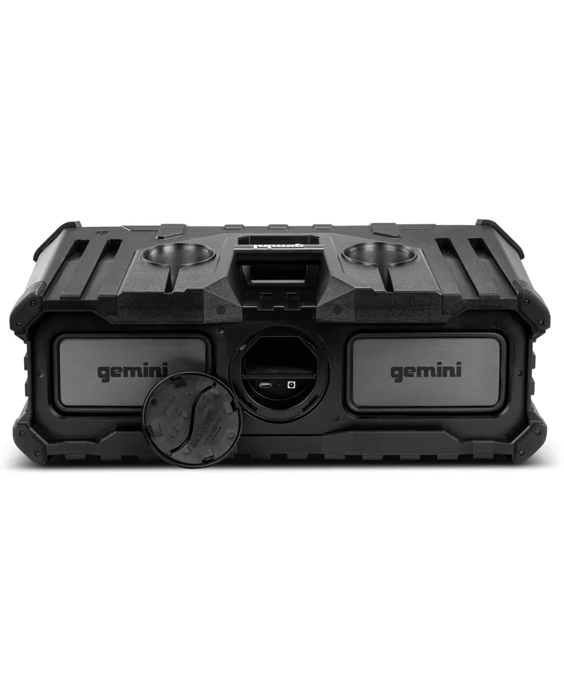 Gemini Sound Splash Floating Dual 8" Bluetooth Speaker with Led Party Lighting