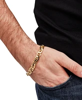 Men's Mariner Link Chain Bracelet in 10k Gold