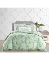 Charter Club Damask Designs Cascading Palms 300-Thread Count 3-Pc. Duvet Cover Set, Full/Queen, Created for Macy's