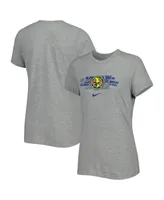 Women's Nike Gray Club America Varsity Space-Dye T-shirt