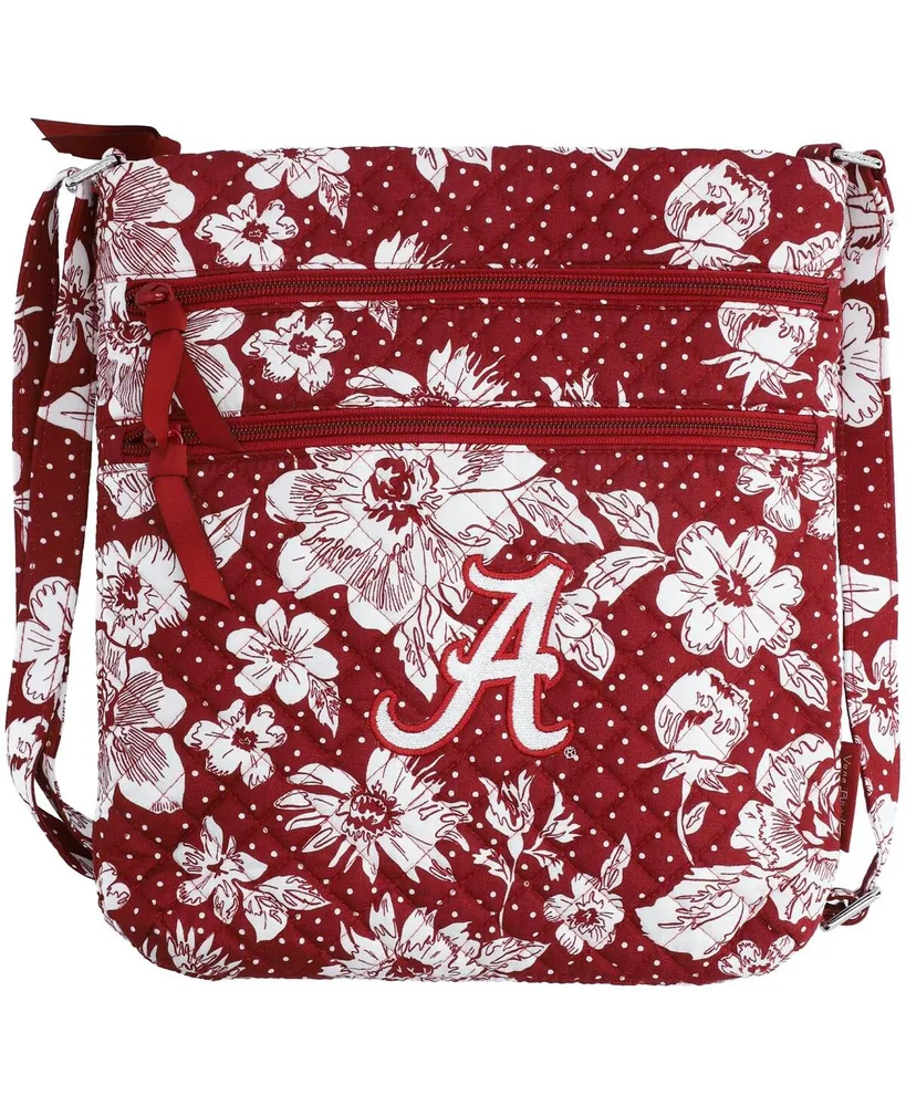 Women's Vera Bradley Alabama Crimson Tide Rain Garden Triple-Zip Hipster Crossbody Bag