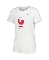 Women's Nike White France National Team Club Crest T-shirt