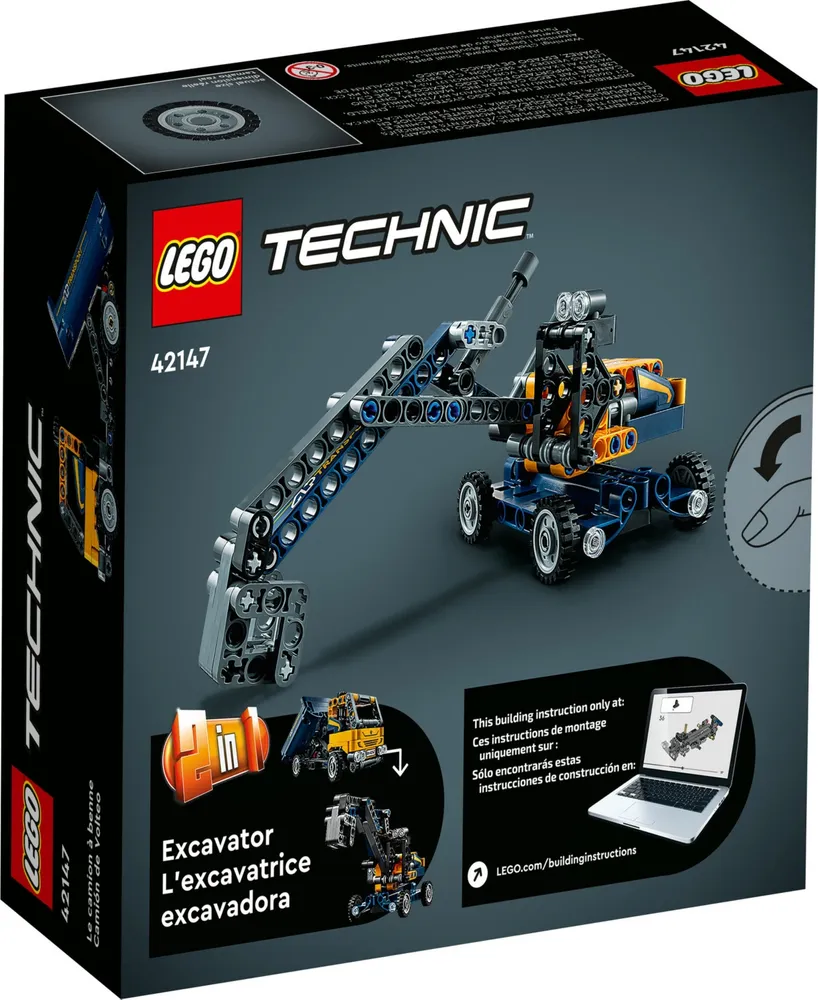 Lego Technic Dump Truck 42147 Toy Building Set