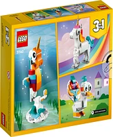 Lego Creator 31140 3-in-1 Magical Unicorn Toy Building Set