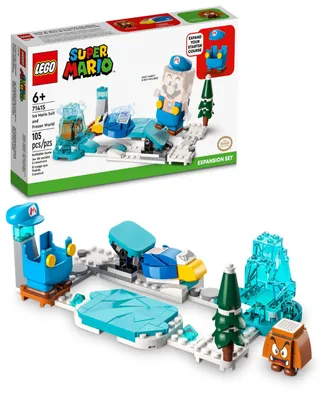 Lego Super Mario Ice Mario Suit and Frozen World Expansion Set 71415 Building Set, 105 Pieces