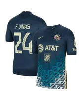 Big Boys Nike Federico Vinas Navy Club America 2021/22 Away Breathe Stadium Replica Player Jersey